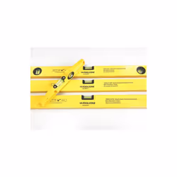 4pc Spirit Level Set 0.5 Mm/M with Ba 24" 72" 48" & 10" Scaffold Level
