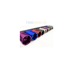 Sockets 1/2" Drive Metric Coloured Standard CRV 10Pc Tools DIY Toolzone