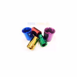 Sockets 1/2" Drive Metric Coloured Standard CRV 10Pc Tools DIY Toolzone