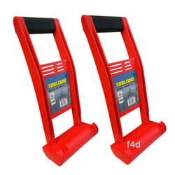 2x Pair Plasterboard Board Carrier Wood Lifter Sheet Panel Carrying Handle 80kg
