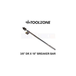 Toolzone 3/8" DR X 18" Breaker Bar Knuckle Bar SS213