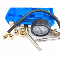 Toolzone 8pc Petrol Engine Compression Test Tester Kit Garage Workshop AU343