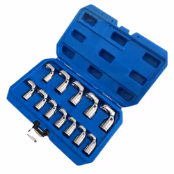 Toolzone Elite 3/8" DR 12 Piece Crows Foot Socket Set Flexible Head Style 8-19mm SP170