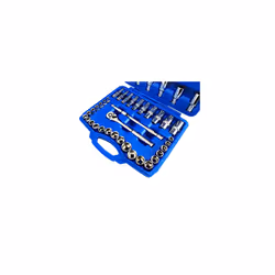 Toolzone 50Pc 3/8" MM & AF Socket Set 6-19MM & 5/16" - 7/8" SS226