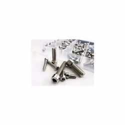 Toolzone 106 Piece Assorted Stainless Steel Socket Screws Metric Hex Cap Bolts HW207