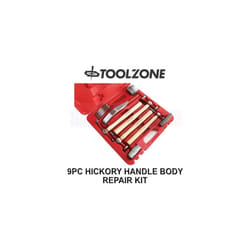 Toolzone Elite 9PC Hickory Handle Body Repair Kit Panel Beating Set AU372