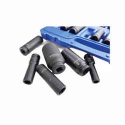 Toolzone 16PC 1/2" DR 6 Point Deep Impact Socket Set 10 - 32mm SS244
