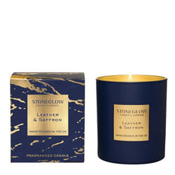 Stoneglow 301.6134.00 wax candle Round Leather Blue 1 pc(s)