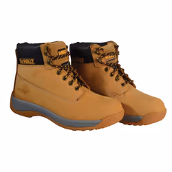 DEWALT Apprentice Hiker Wheat Nubuck Boots UK 5 Euro 38 DEWAPPRENT5
