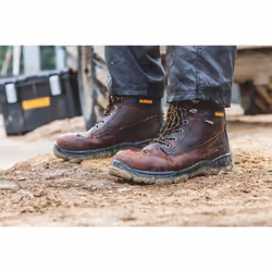 ) DeWalt DEWTITANIUMTAN10 Titanium S3 Safety Tan Boots UK 10 Euro 44 - 11 (Adults'
