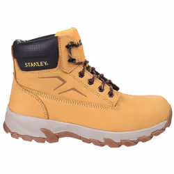 Stanley Mens Tradesman Lace Up Penetration Resistant Safety Boots - 8 UK, Honey
