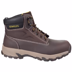 Stanley Mens Tradesman Lace Up Penetration Resistant Safety Boots - 9 UK, Brown