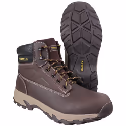 Stanley Mens Tradesman Lace Up Penetration Resistant Safety Boots - 12 UK, Brown - Additional view 4