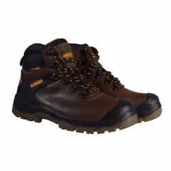 DEWALT Newark S3 Waterproof Safety Hiker Brown Boots UK 6 Euro 39/40 DEWNEWARBR6