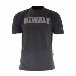 DeWALT EASTON XL Easton Black PWS Performance T-Shirt, Size XL