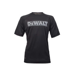 DeWALT EASTON 2XL Easton Black PWS Performance T-Shirt, Size 2XL