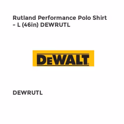 Rutland Pefomance Polo Shit - L (46in) DEWRUTL
