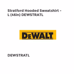 Statfod Hooded Sweatshit - L (46in) DEWSTRATL