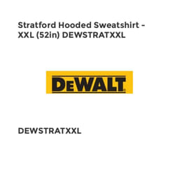 Statfod Hooded Sweatshit - XXL (52in) DEWSTRATXXL