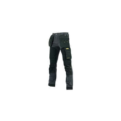 Men's Dewmem3229-tb Memphis Holster Trousers Waist 32in Leg 29in, Black/Grey, 32W 29L UK