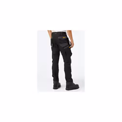Men's Dewharr3433-tb Harrison Pro Stretch Trousers Waist 34in Leg 33in, Black/Grey, 34W 33L UK