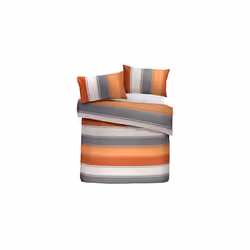 Fusion Duvet Cover and Pillow Case, 52% Polyester / 48% Cotton, Spice, Single