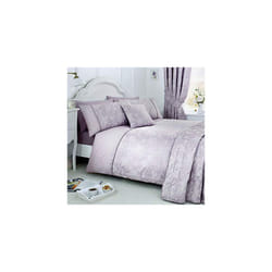 Serene - Jasmine - Easy Care Duvet Cover Set | Single Bed Size | Lavender Bedding