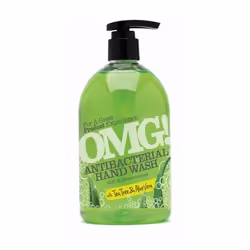 OMG Antibacterial Hand Wash Aloe Vera Pump Top Bottle 500ml - 604399