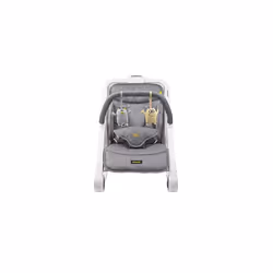 BABABING RockOut Rocker 2, Three Position Baby Rocker, Lightweight Bouncer Chair with Soft Toy Bar, Foldable Rocking Swing Ch ...