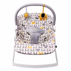 BabaBing BB49-003 baby swing Indoor Baby swing seat 1 seat(s) Grey, White, Yellow