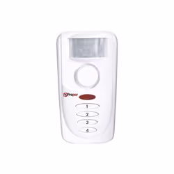 Proper PIR Motion Sensing Alarm Passive infrared (PIR) sensor Wireless Wall White