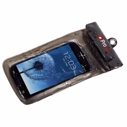 Proper Waterproof Case inc Waterproof Earphones for Smartphones mobile phone case 14 cm (5.5") Sleeve case Transparent - Additional view 4