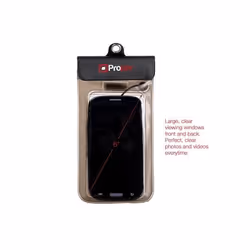 Proper Waterproof Case inc Waterproof Earphones for Smartphones mobile phone case 14 cm (5.5") Sleeve case Transparent - Additional view 6