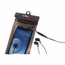 Proper Waterproof Case inc Waterproof Earphones for Smartphones mobile phone case 14 cm (5.5") Sleeve case Transparent - Additional view 7