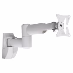 ProperAV Swing Arm Tilt & Swivel 19 - 28"" TV Bracket - White