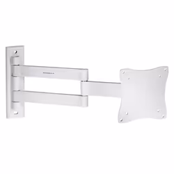 ProperAV Heavy Duty Swing Arm Tilt & Swivel 13 - 28"" TV Bracket