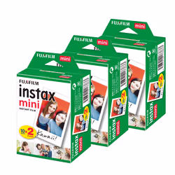 Fujifilm Instax Mini Instant Photo Film - White is an incredibly sharp. credit card-sized. daylight-balanced ISO 800 film mad ...