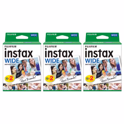 The easy-load cartridge that slots into the Instax Wide Format cameras deliver superb quality instant images in a new landsca ...