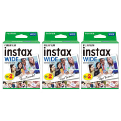 Fujifilm Instax Wide Picture Format Instant Photo Film - White - Pack