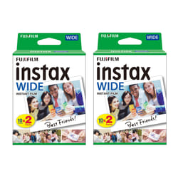 Fujifilm Instax Wide Picture Format Instant Photo Film - White - Pack