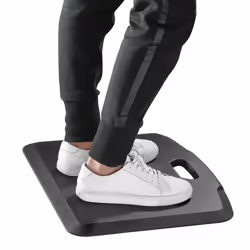 ProperAV Rubberised-Gel Foam Anti-Fatigue Standing Desk Mat - Black