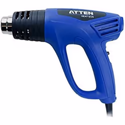 Two Temperature switch. the ATTEN AT-2190 2000W Hot Air Heat Gun.This Heat Gun is ideal for a wide range of jobs around ...