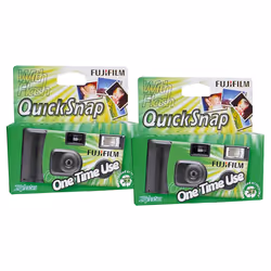 The ideal go-anywhere single use camera that performs equally well outside. or indoors with flash with the Fujifilm Supe ...