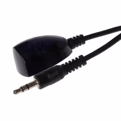 The Maplin Infrared Emitter Sensor to 3.5mm 3 Pole Jack Plug Cable can be used to extend remote control reception for TV. set ...
