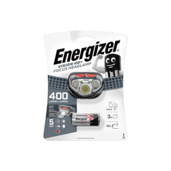 Energizer Vision HD+ Focus LED Head Torch with 3x AAA Batteries