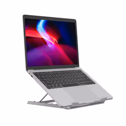 This ProperAV Adjustable Laptop / Tablet Stand has a simple but classic design and is lightweight and portable. Eas ...