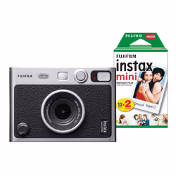 Some only see the ordinary. Not you. And neither does the Fujifilm Instax Mini Evo Hybrid Instant Camera. Instead. this smart ...