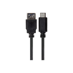 Maplin USB-C to USB-A Female Cable V3.1 Gen2 5Gbps 15W Charge and Data