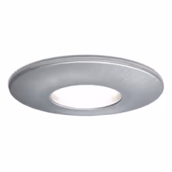 Smart Fire Rated IP65 Downlight in satin chrome finish. Supplied with tunable white dimmable GU10 Bulb 2200-6500K Very Warm W ...