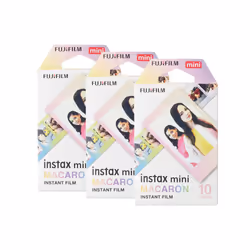 Create a pastel-coloured rainbow of instax mini prints with this Fujifilm Instax Mini Macaron Photo Film! Perfect for picture ...